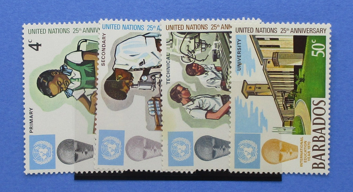 Barbados Stamps, 1970, SG415-418, Mint