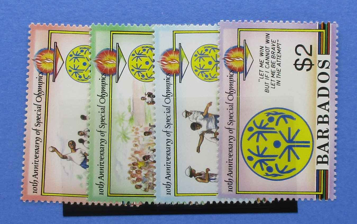 Barbados Stamps, 1987, SG832-835, Mint