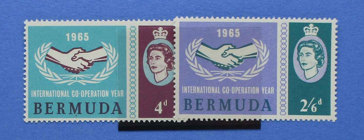 Bermuda Stamps, 1965, SG187-188, Mint