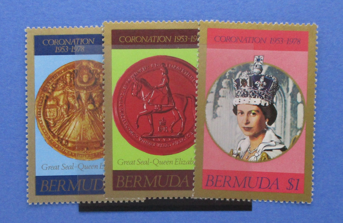 Bermuda Stamps, 1978, SG384-386, Mint