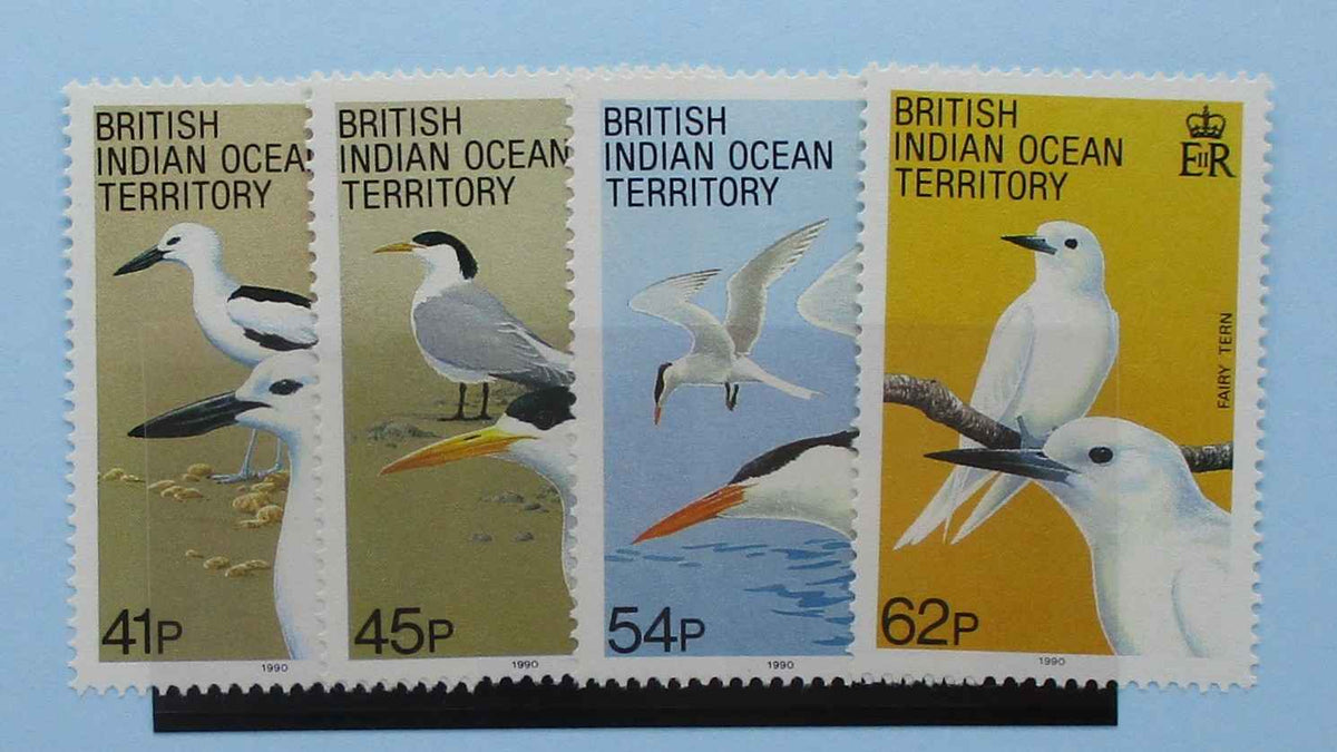 British Indian Ocean Territory Stamps, 1990, SG95-98, Mint