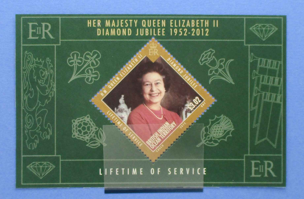 British Indian Ocean Territory Stamps, 2012, MS480, Mint