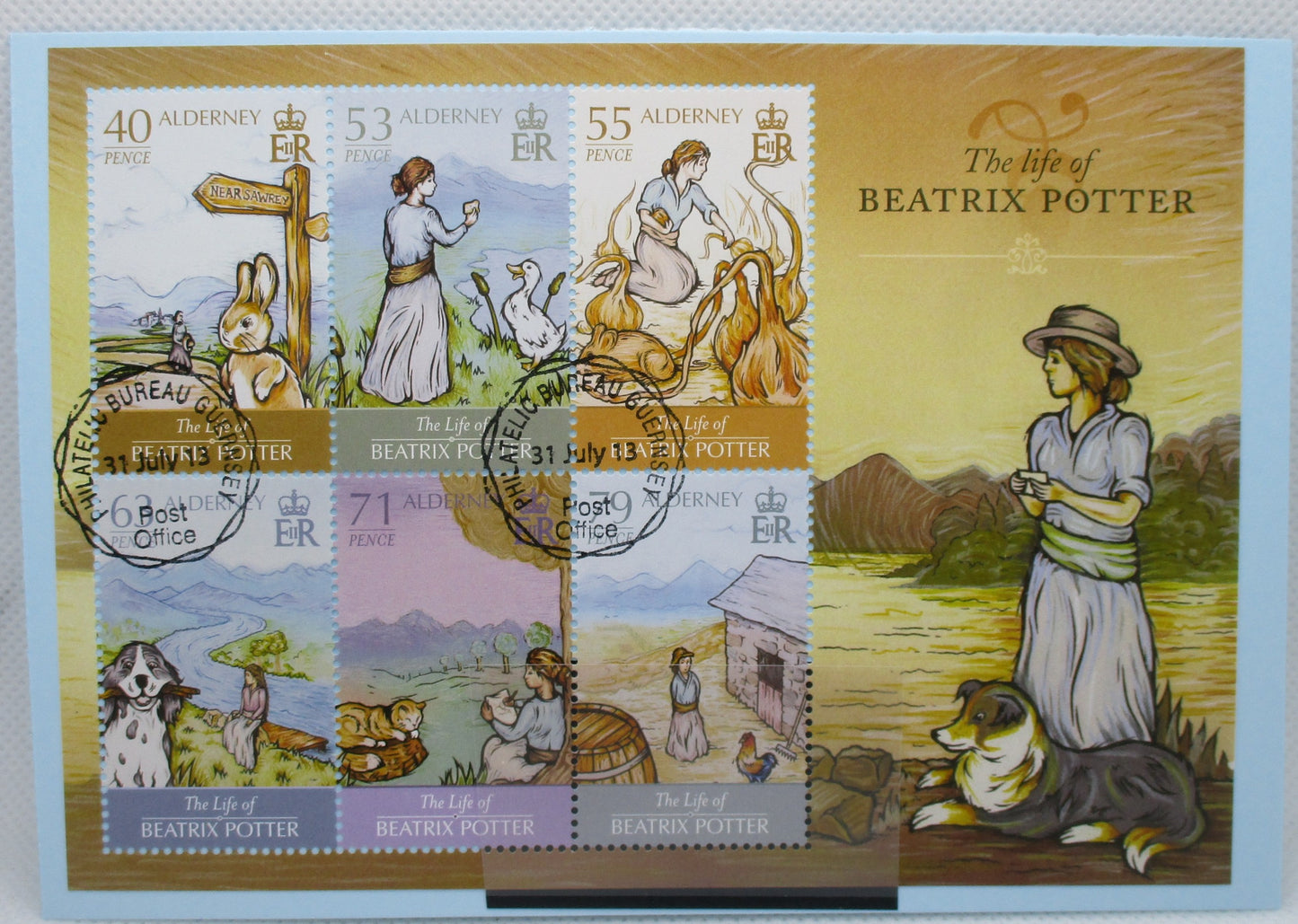 Alderney Stamps, 2013, MSA500, Used