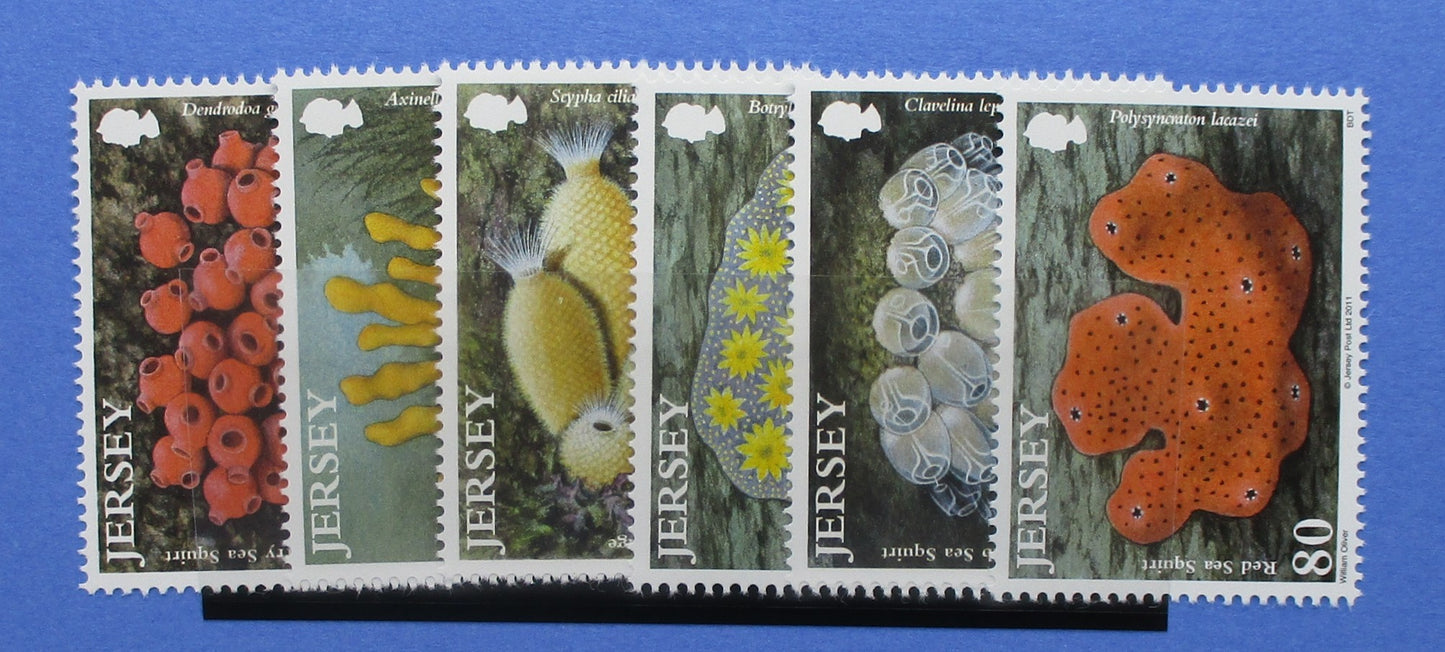 Jersey Stamps, 2011, SG1567-1572, Mint
