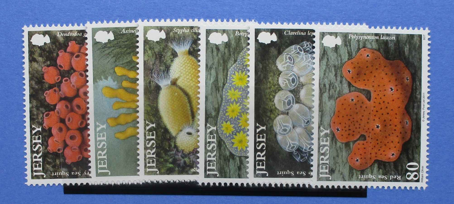 Jersey Stamps, 2011, SG1567-1572, Mint