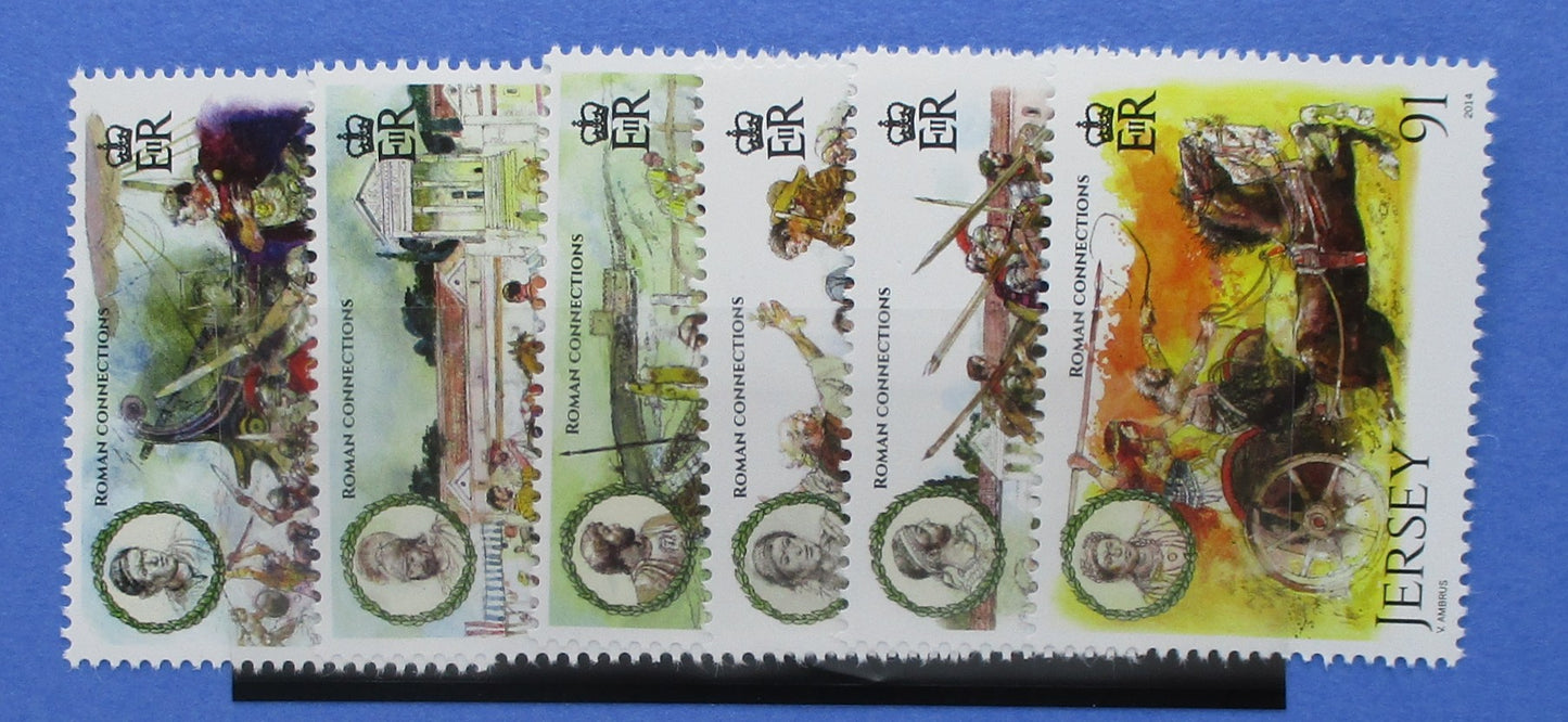 Jersey Stamps, 2014, SG1861-1866, Mint