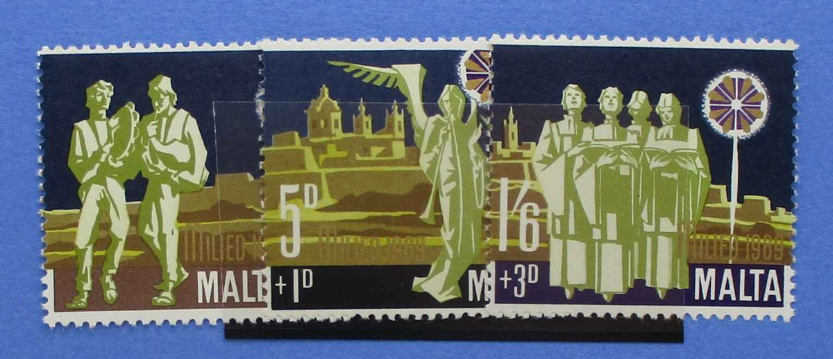 Malta Stamps, 1969, SG427-429, Mint