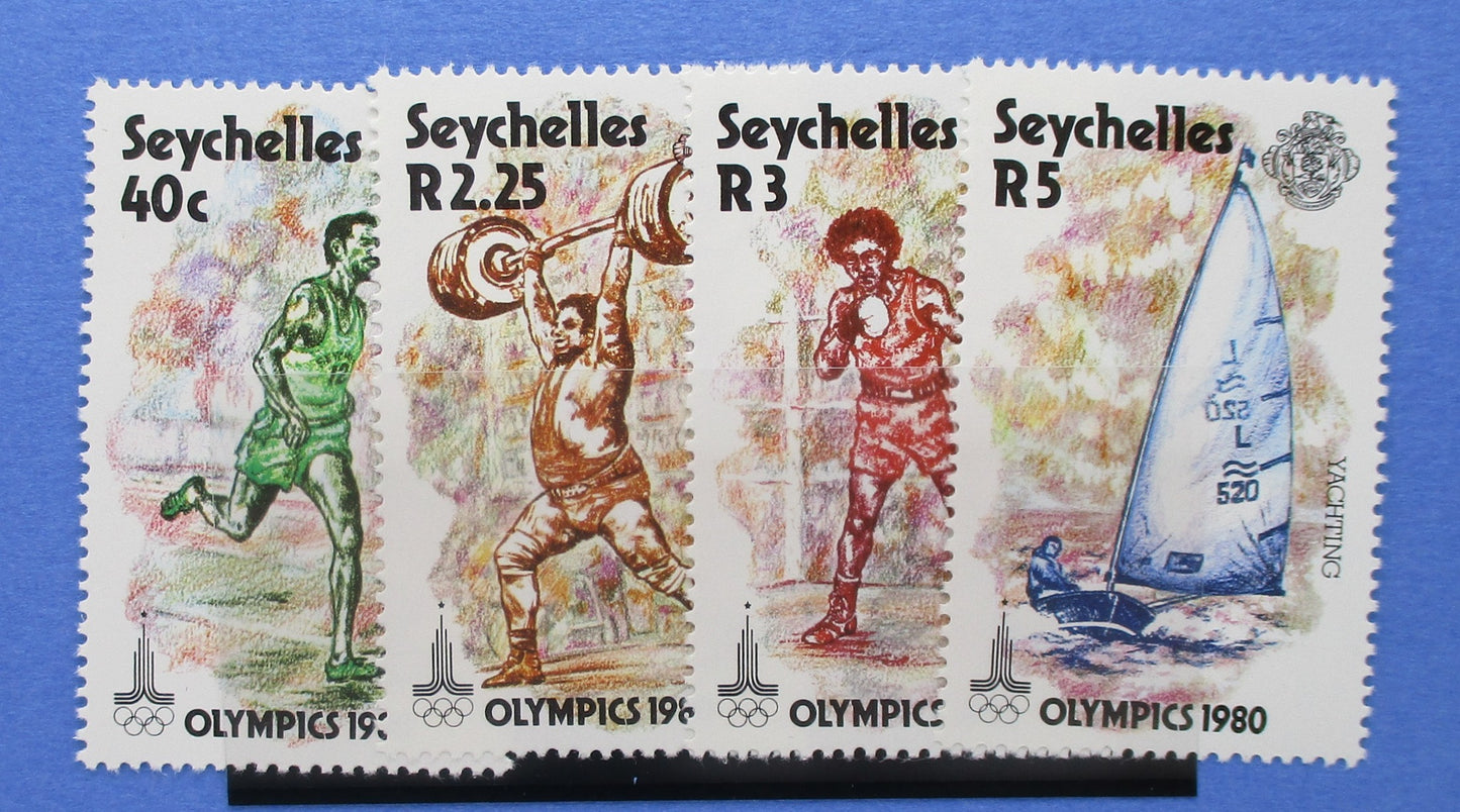 Seychelles Stamps, 1980, SG473-476, Mint