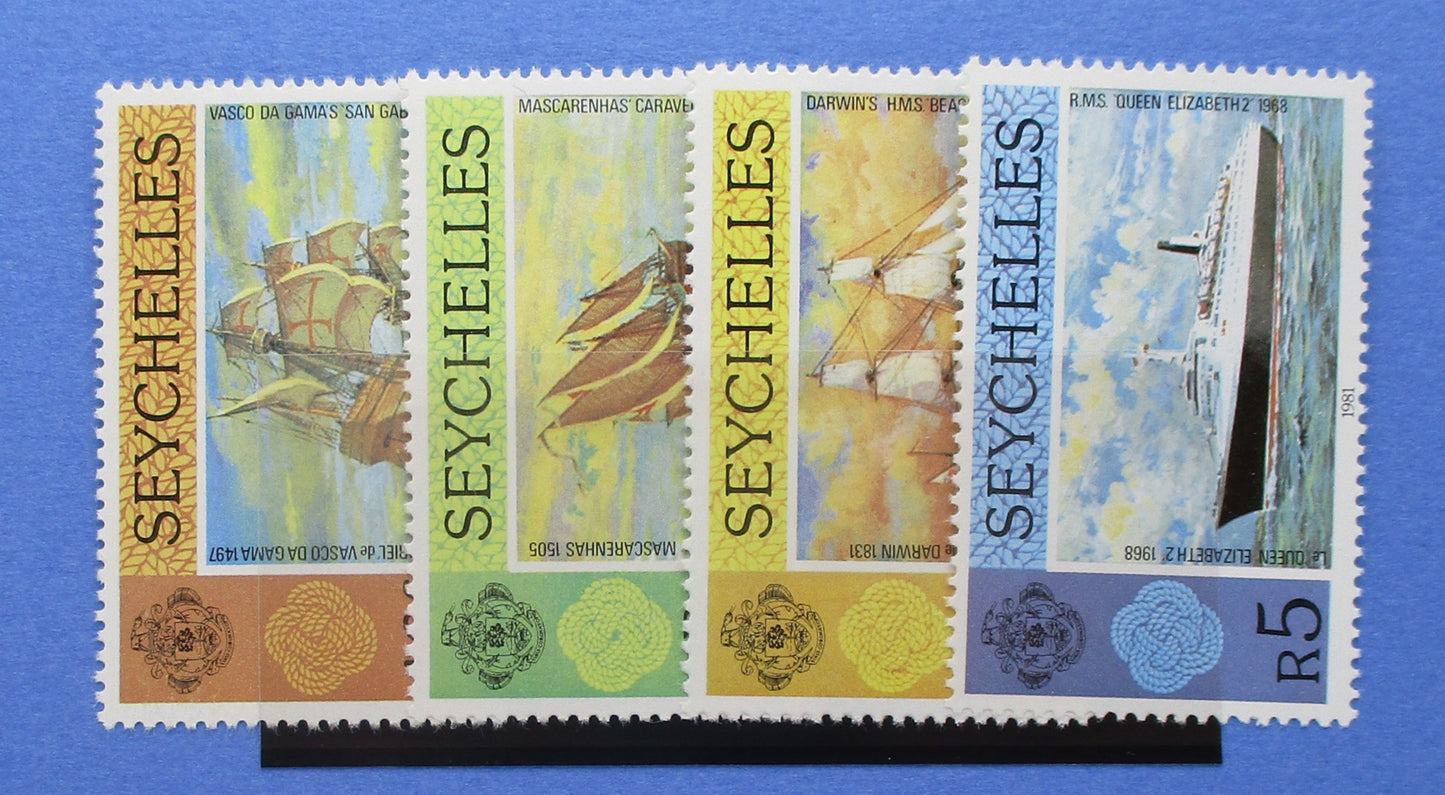 Seychelles Stamps, 1981, SG495-498, Mint