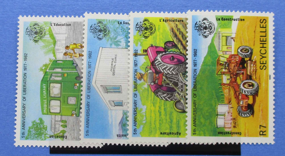 Seychelles Stamps, 1982, SG533-536, Mint