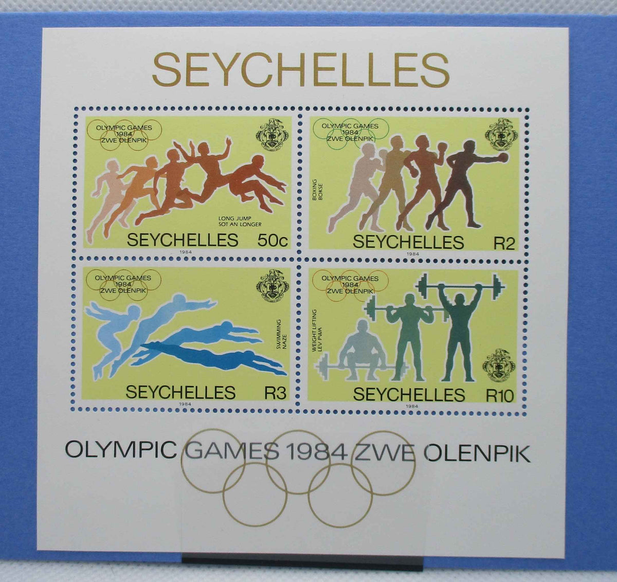 Seychelles Stamps, 1984, MS596, Mint