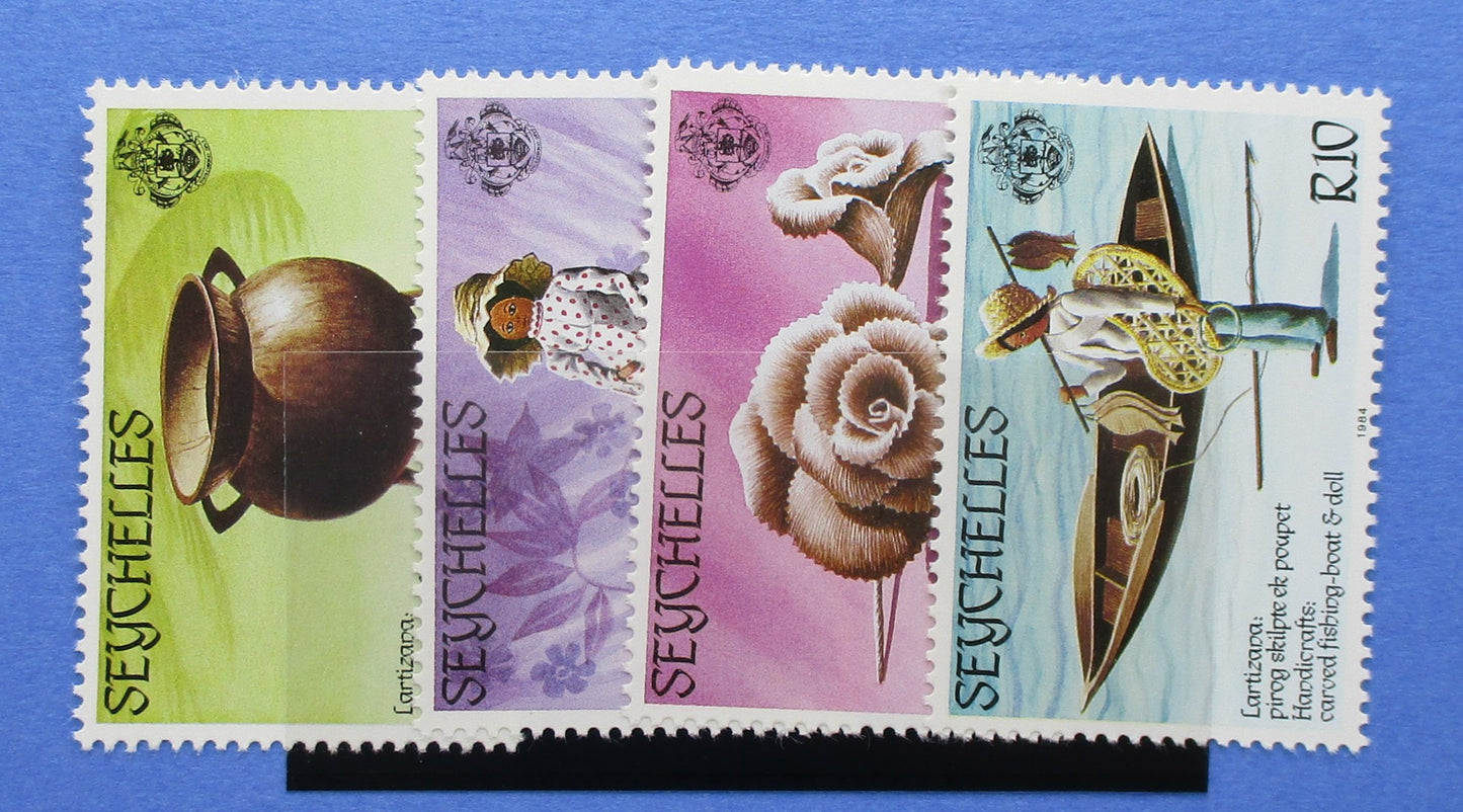 Seychelles Stamps, 1984, SG579-582, Mint