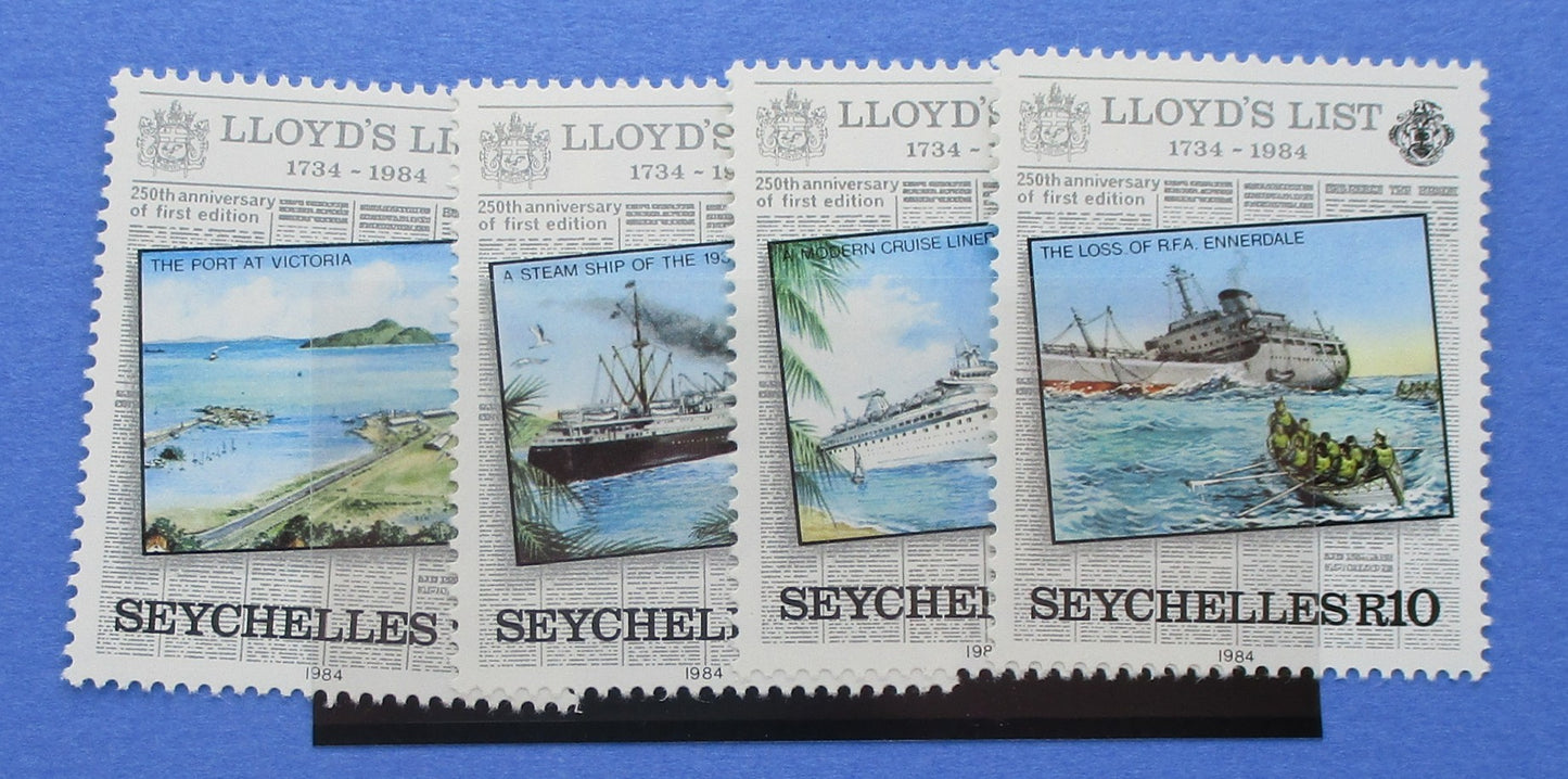 Seychelles Stamps, 1984, SG583-586, Mint