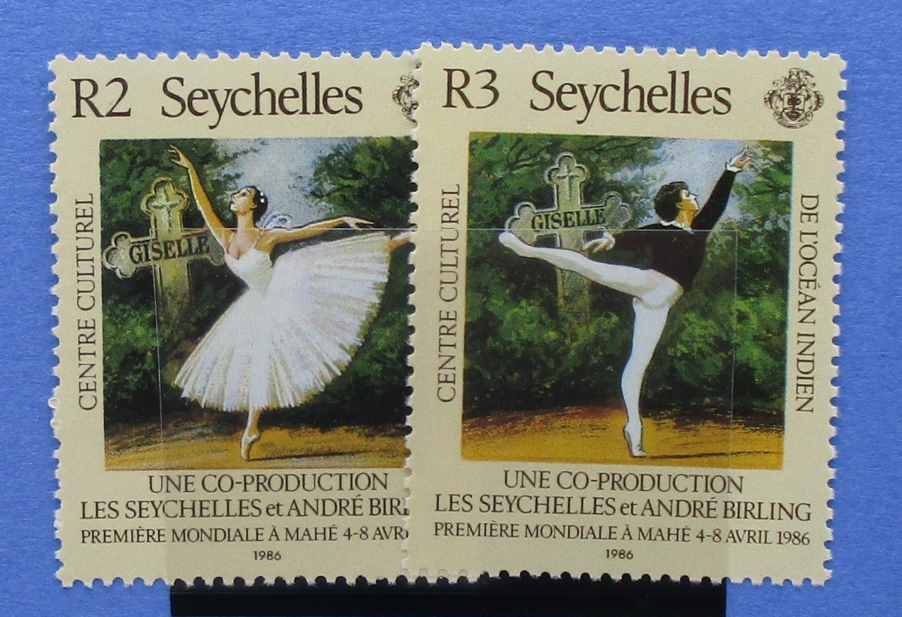 Seychelles Stamps, 1986, SG636-637, Mint