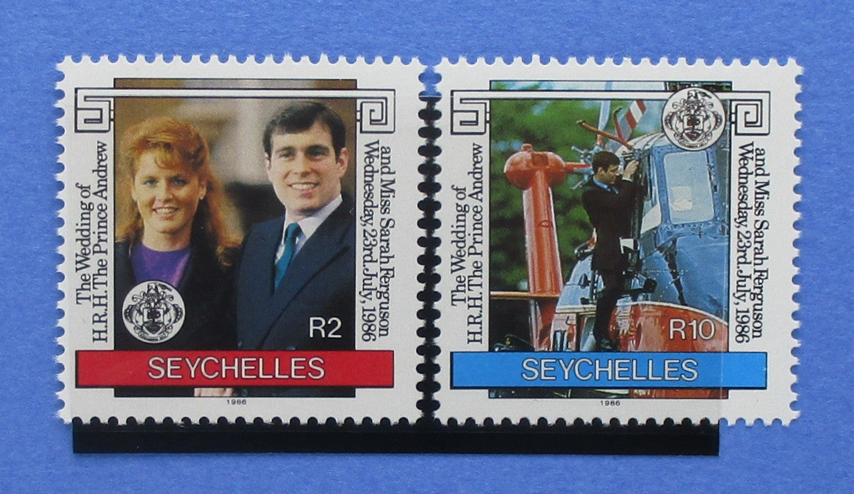 Seychelles Stamps, 1986, SG651-652, Mint