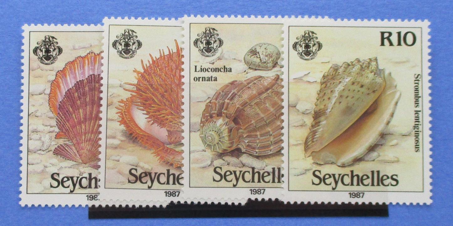 Seychelles Stamps, 1987, SG663-666, Mint