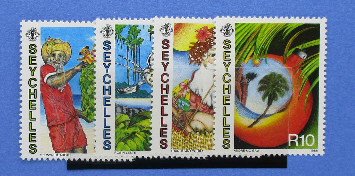 Seychelles Stamps, 1988, SG709-712, Mint