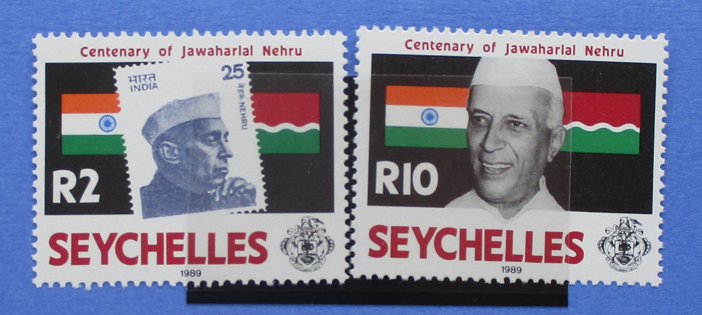 Seychelles Stamps, 1989, SG724-725, Mint