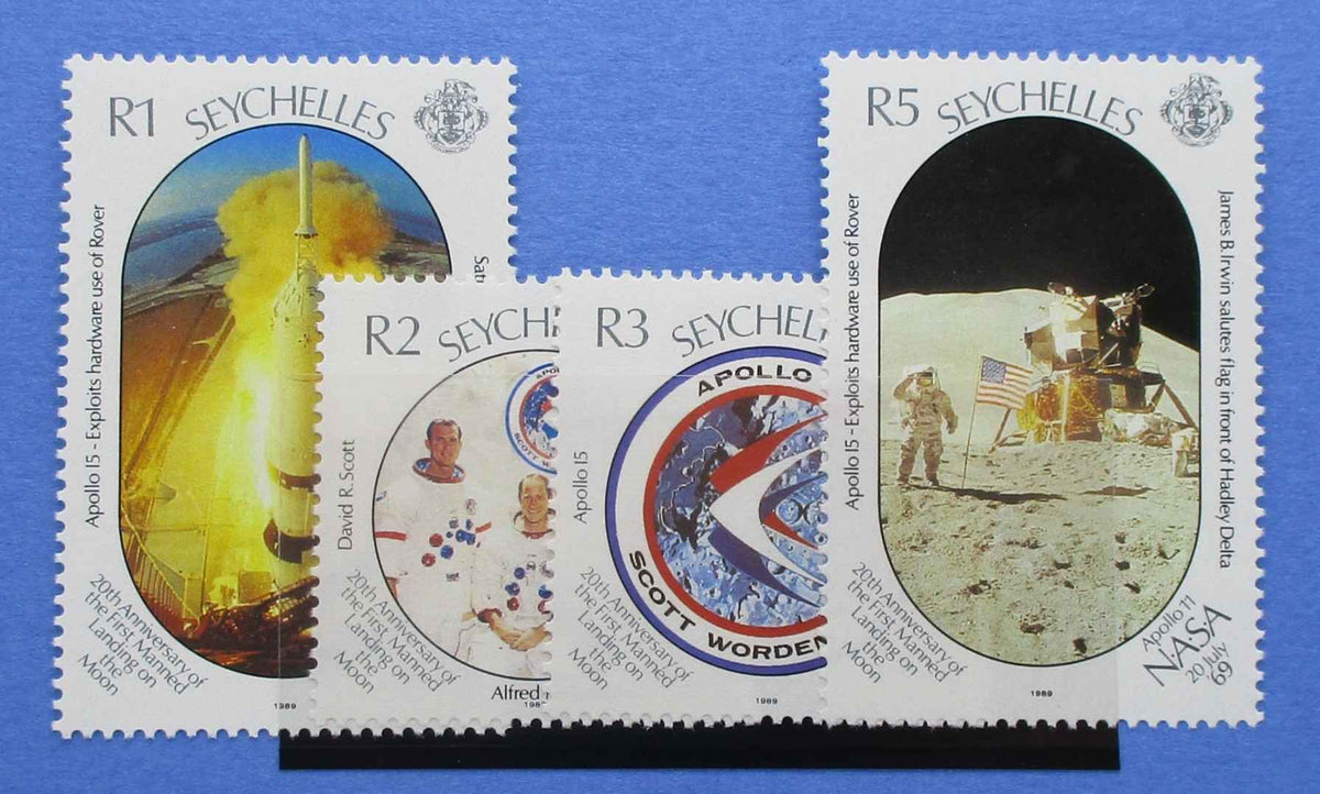 Seychelles Stamps, 1989, SG746-749, Mint