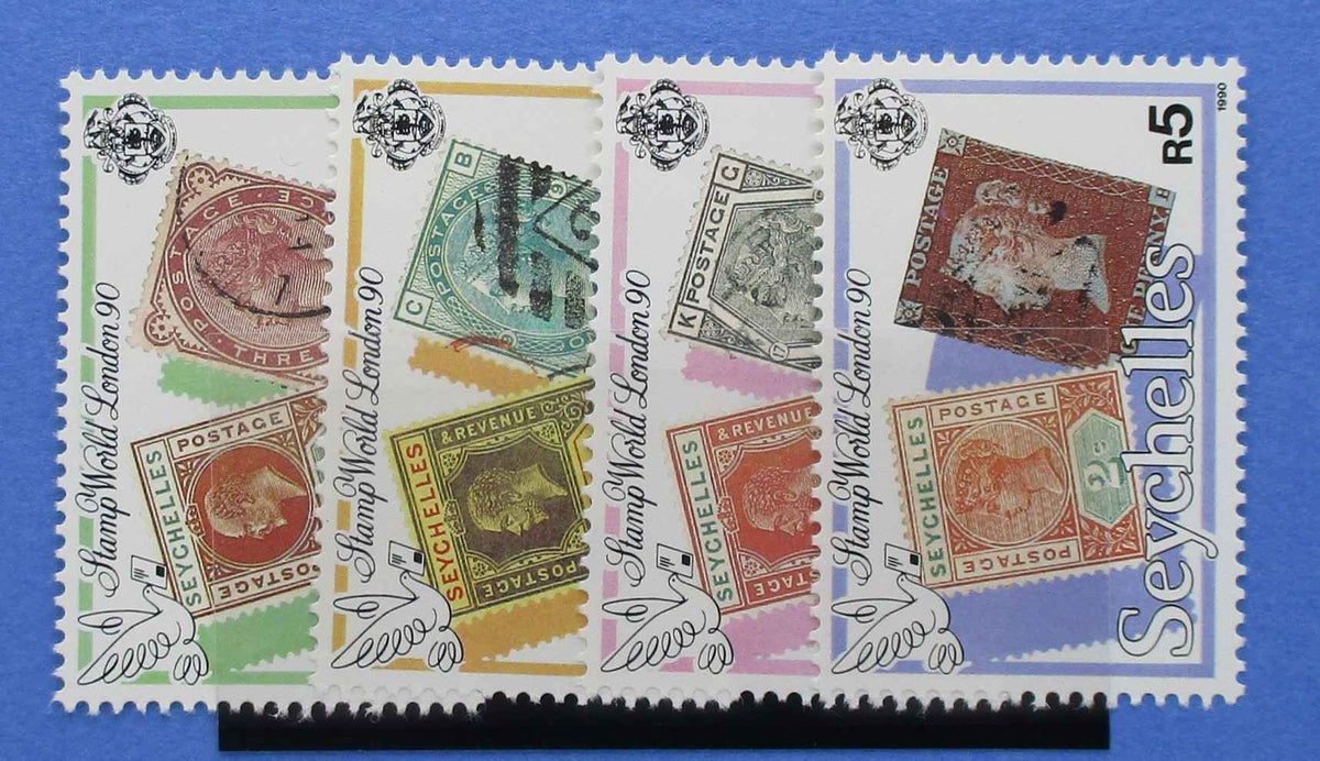 Seychelles Stamps, 1990, SG771-774, Mint