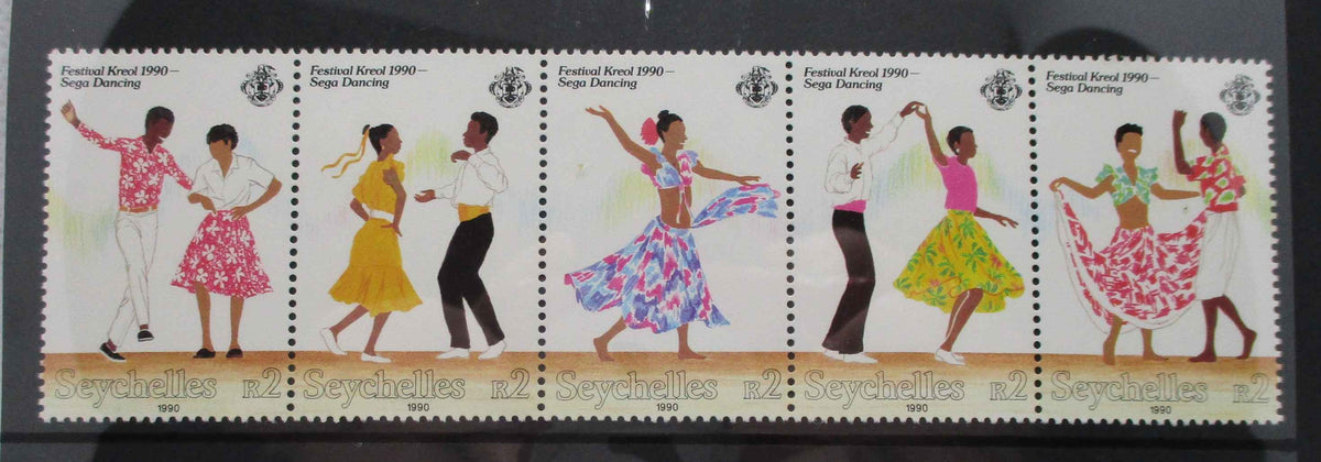Seychelles Stamps, 1990, SG788-792, Mint