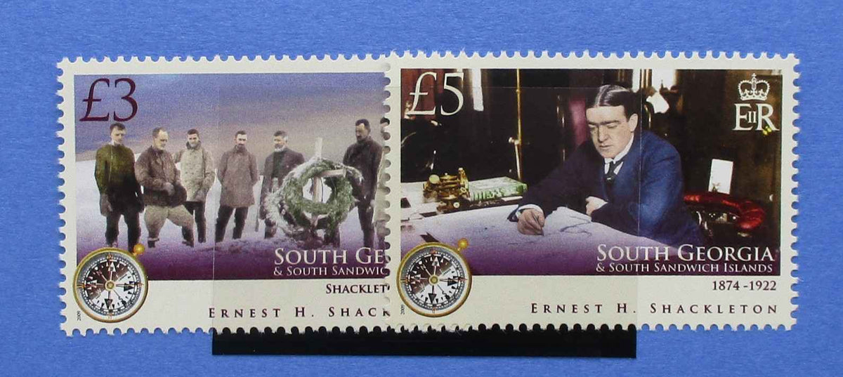 South Georgia and South Sandwich Islands Stamps, 2009, SG477-478, Mint