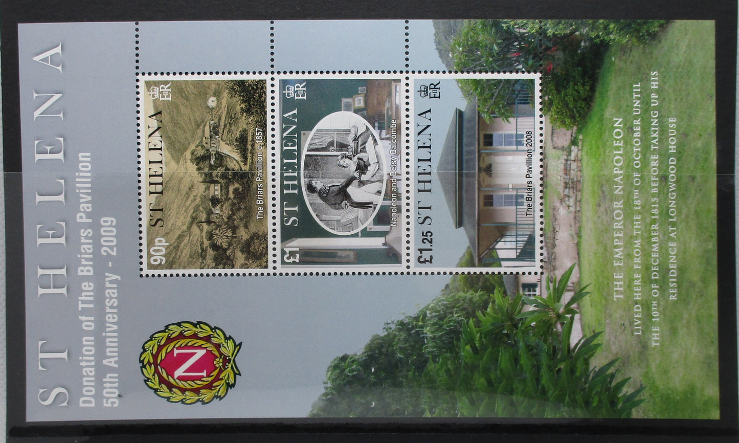 St. Helena Stamps, 2009, MS1099, Mint
