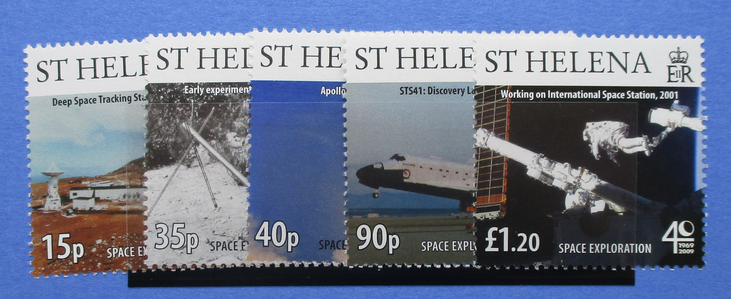St. Helena Stamps, 2009, SG1100-1104, Mint
