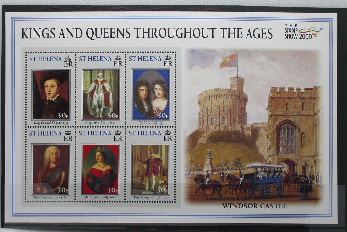 St Helena Stamps, 2000, SG800a, Mint