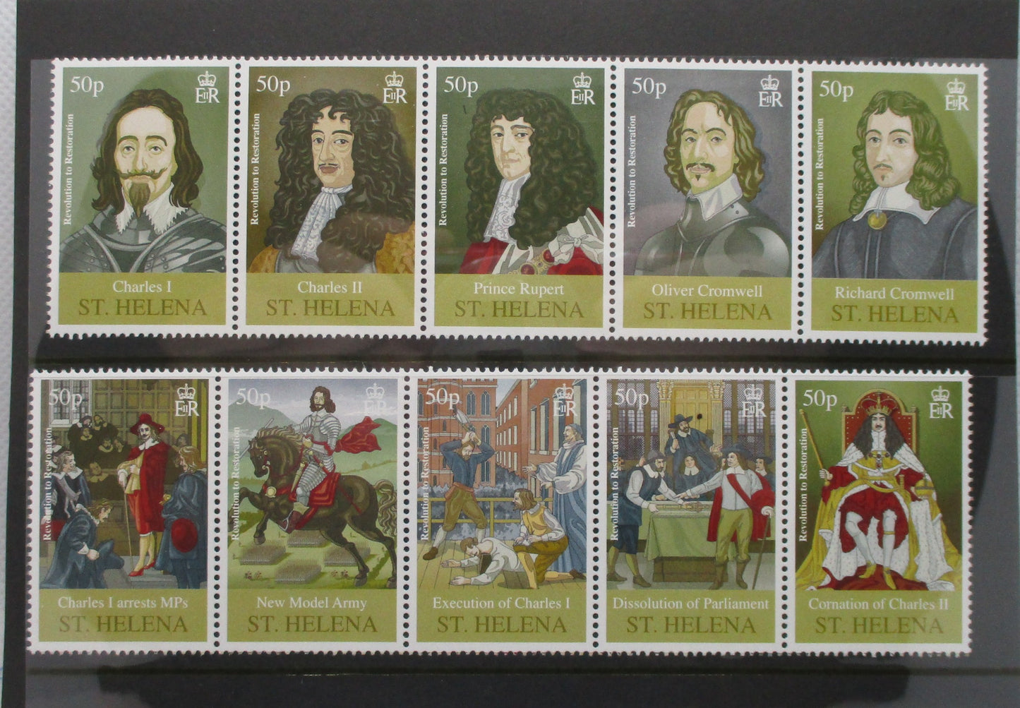 St Helena Stamps, 2010, SG1114-1123, Mint