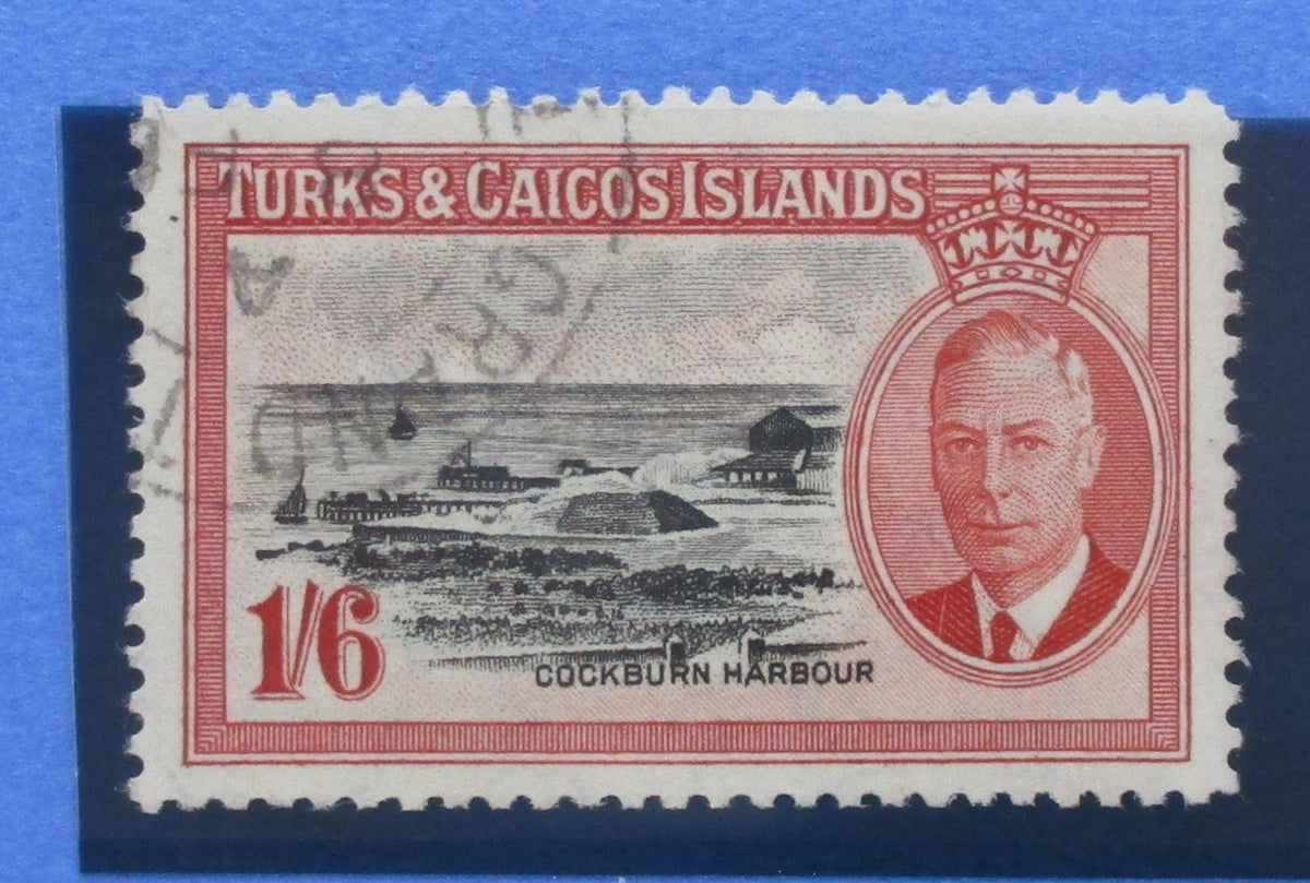 Turks and Caicos Islands Stamps, 1950, SG230, Used