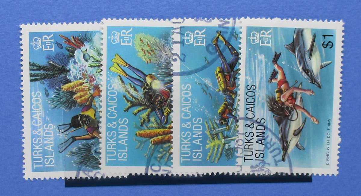 Turks and Caicos Islands Stamps, 1981, SG660-663, Used