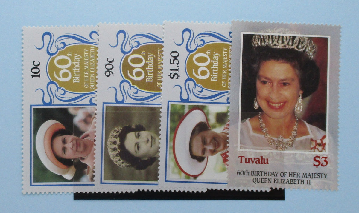 Tuvalu Stamps, 1986, SG381-384, Mint
