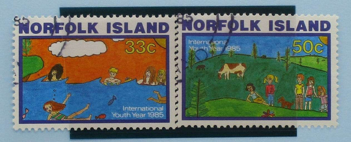 Norfolk Islands Stamps, 1985, SG369-370, Used image 0
