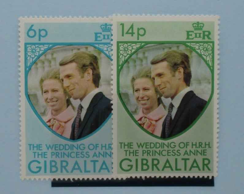 Gibraltar Stamps, 1973, SG323-324, Mint image 0