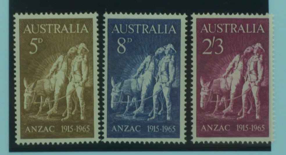 Australia Stamps, 1965, SG373-375, Mint image 0