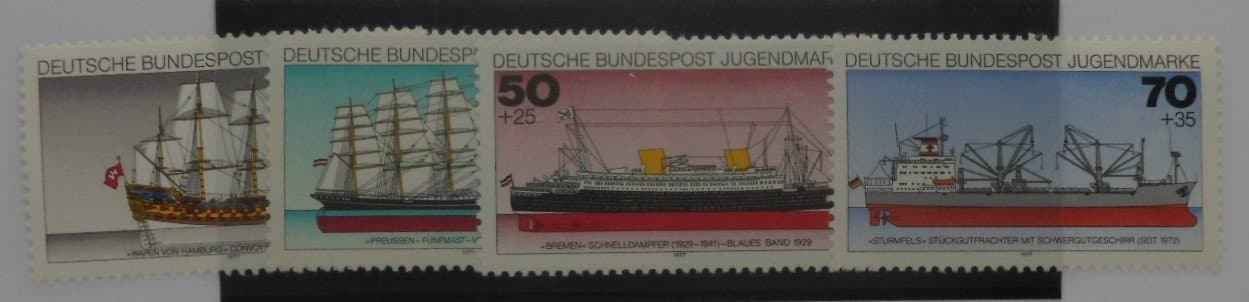 West Germany Stamps, 1977, SG1819-1822, Mint image 0