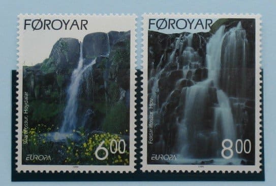 Faroe Islands Stamps, 1999, SG379-380, Mint image 0
