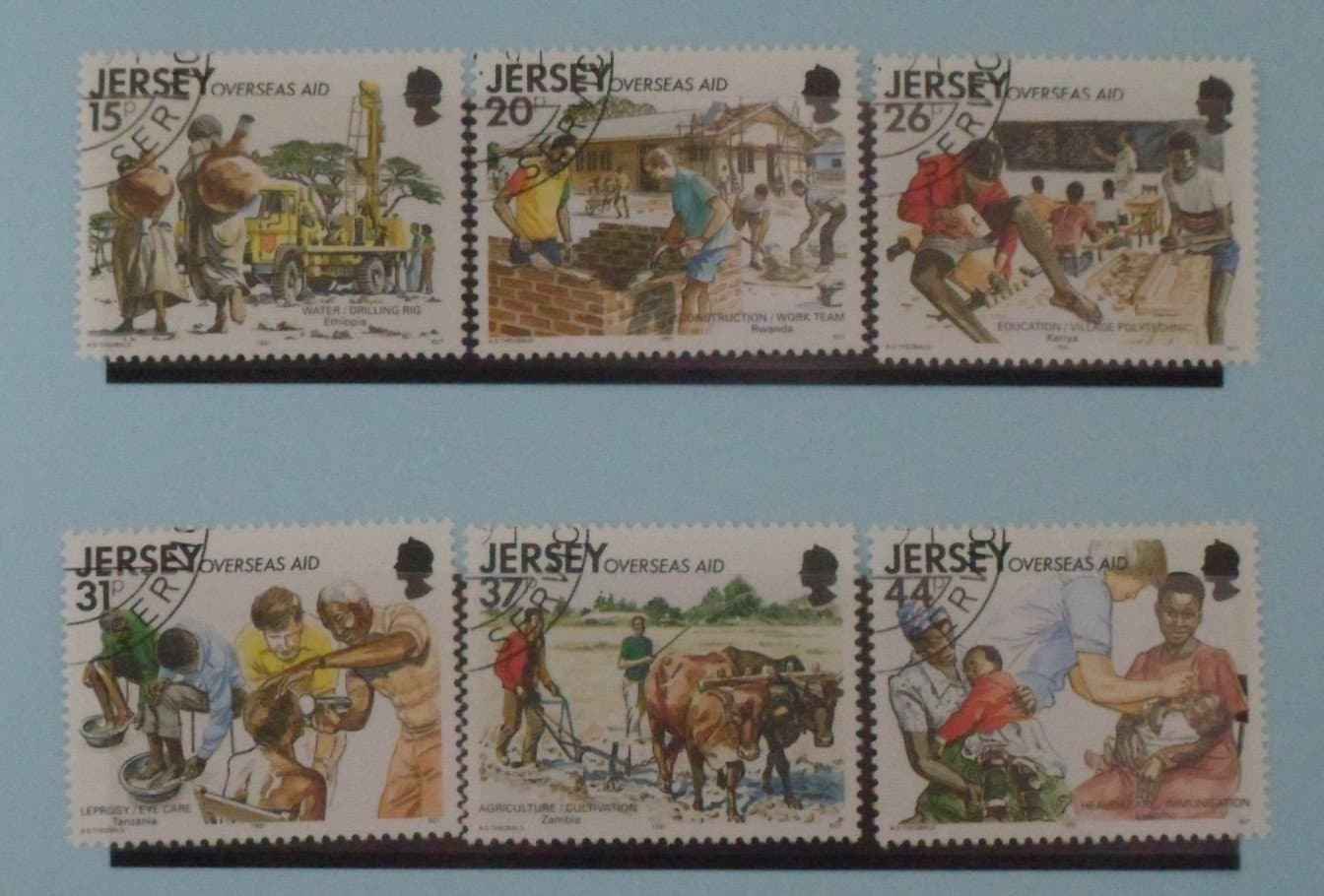 Jersey Stamps, 1991, SG558-563, Used image 0