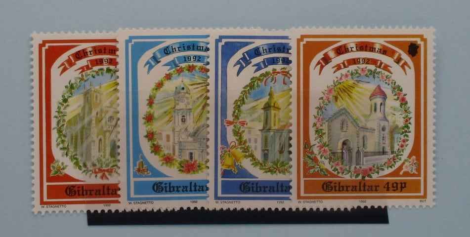 Gibraltar Stamps, 1992, SG686-689, Mint image 0