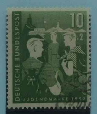 West Germany Stamps, 1952, SG1080, Used image 0