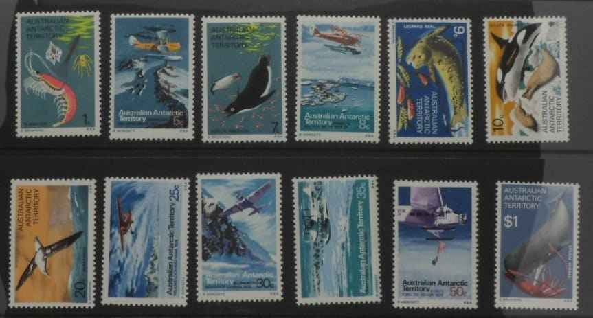 Australian Antarctic Territory Stamps, 1973, SG23-34, Mint image 0