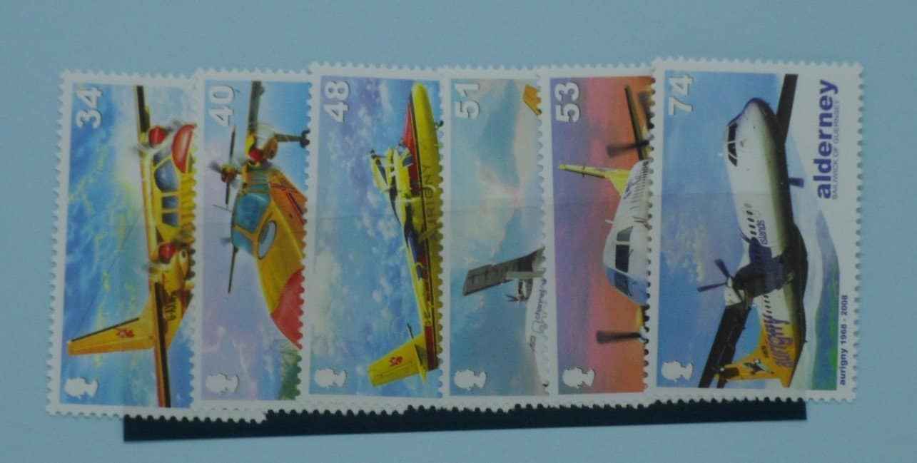 Alderney Stamps, 2008, SGA349-A354, Mint image 0
