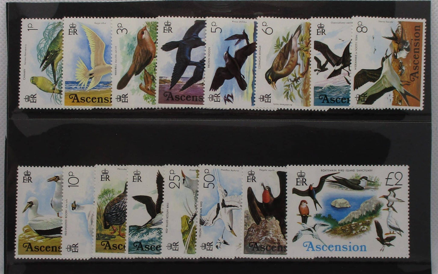 Ascension Island Stamps, 1976, SG199-214, Mint image 0