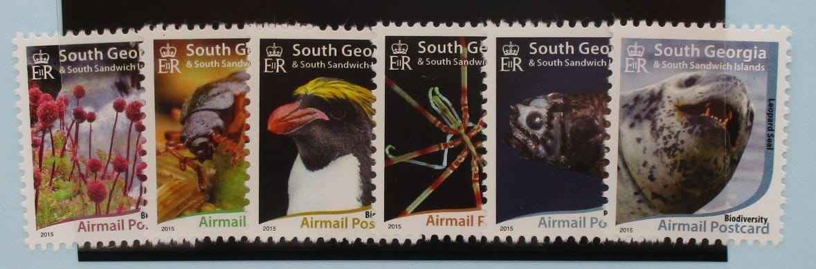 South Georgia and South Sandwich Islands Stamps, 2015, SG656-661, Mint image 0