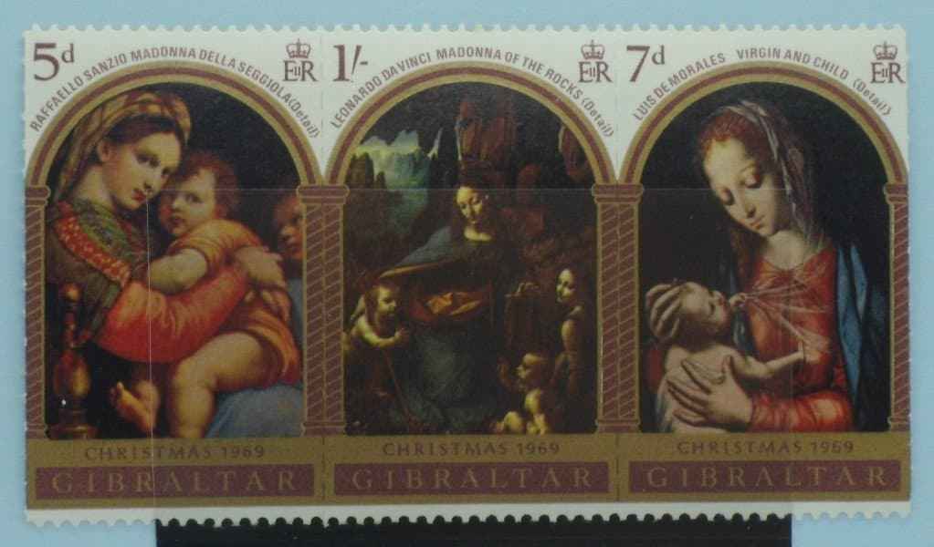 Gibraltar Stamps, 1969, SG244a, Mint image 0