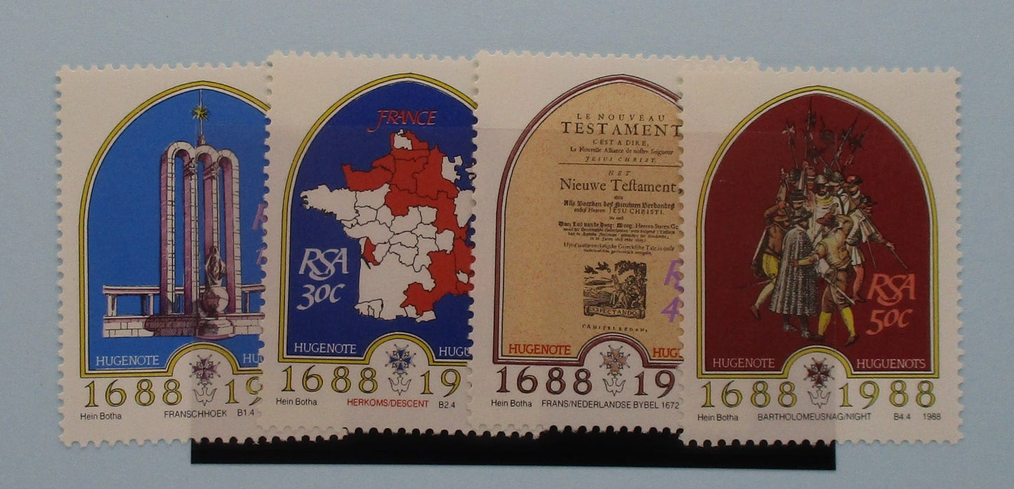 South Africa Stamps, 1988, SG637-640, Mint image 0