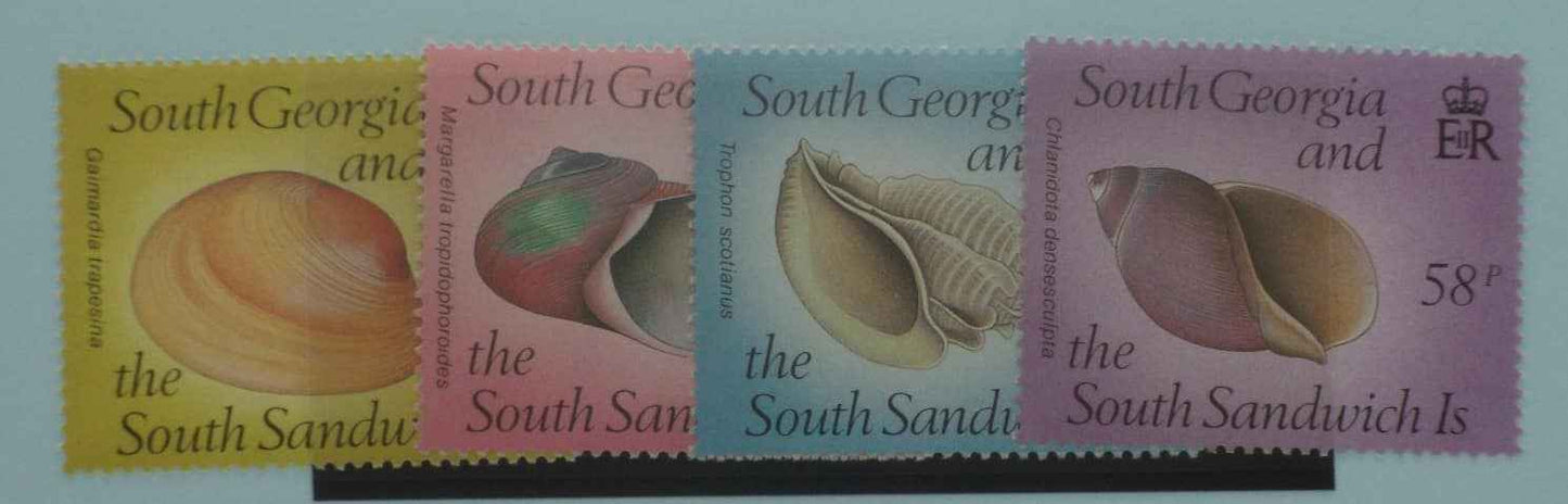 South Georgia and South Sandwich Islands Stamps, 1988, SG179-182, Mint image 0