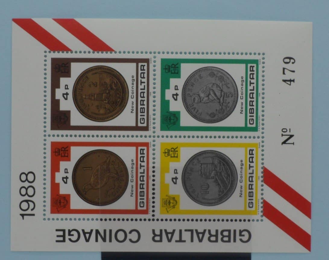 Gibraltar Stamps, 1989, MS620, Mint image 0