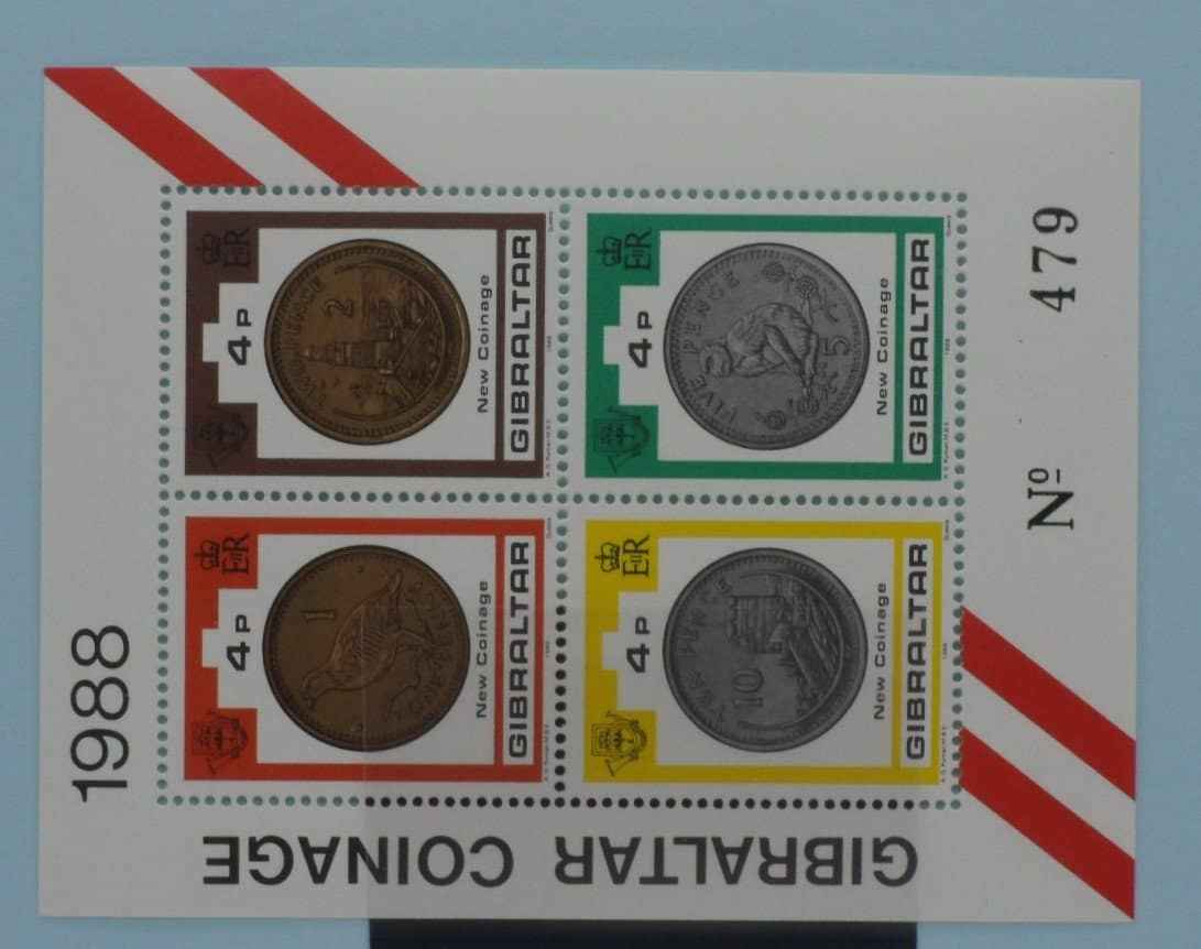 Gibraltar Stamps, 1989, MS620, Mint image 0